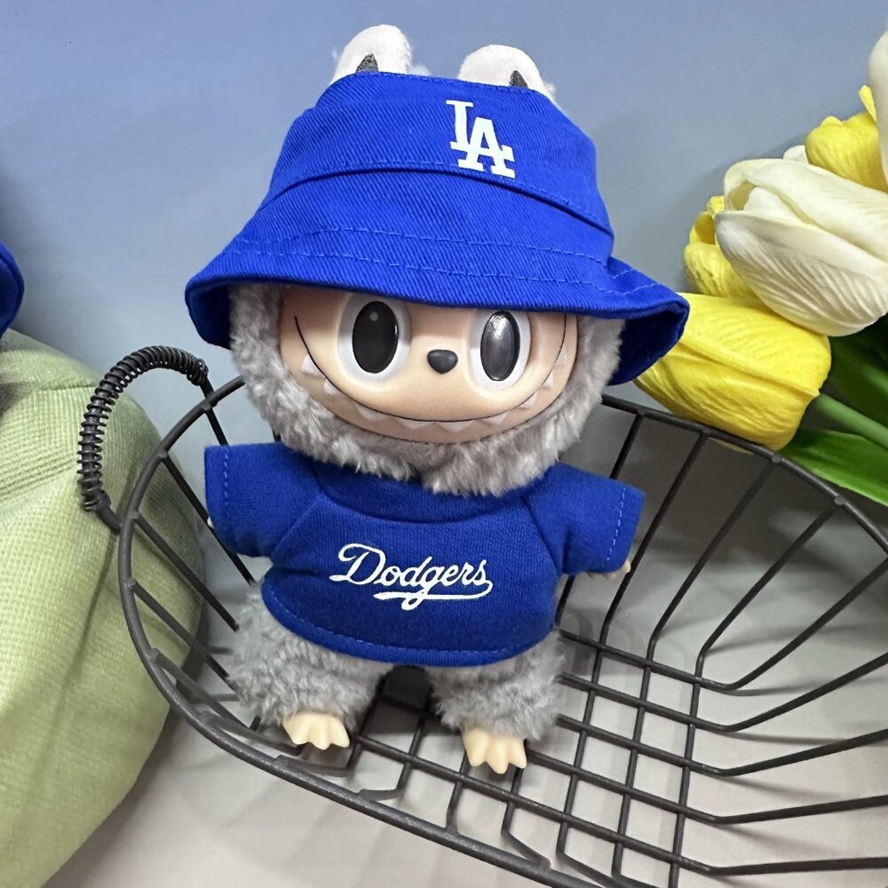 LA Dodgers Outfit for Labubu, The monsters costume, Labubu Set - Picture 7 of 13